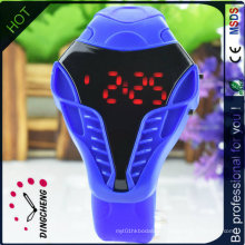 2015 Mode Schlange Sport Digital Silikon LED Uhr (DC-070)